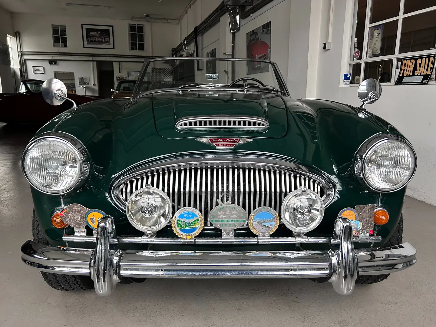 Austin-Healey 3000 MKII BJ 7 Vor 28 Jahren aufwendig restauriert!. Yeşil - 1