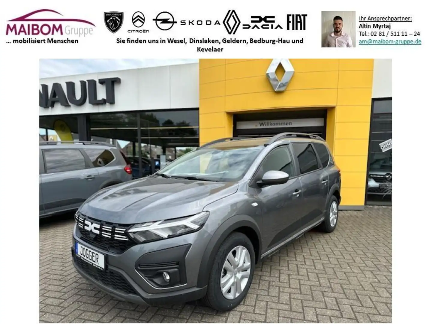 Dacia Jogger TCe 100 ECO-G Expression*PDC*LPG* Gris - 2
