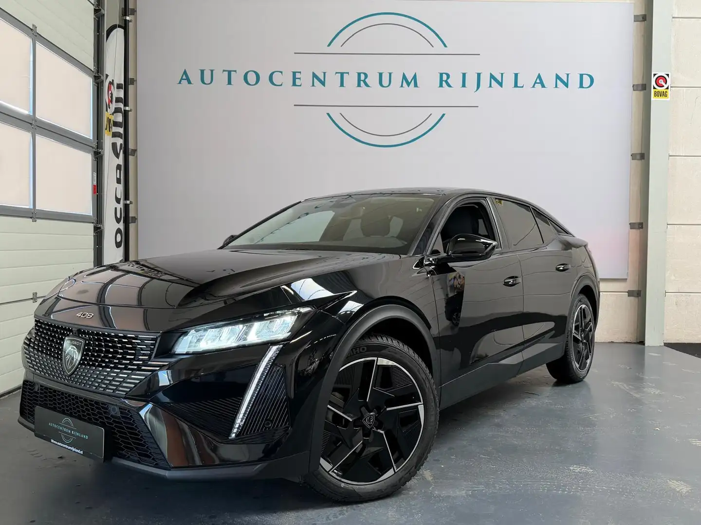 Peugeot 408 1.6 Plug-in HYbrid 225 EAT8 Black Pack 1 JAAR BOVA Negru - 1