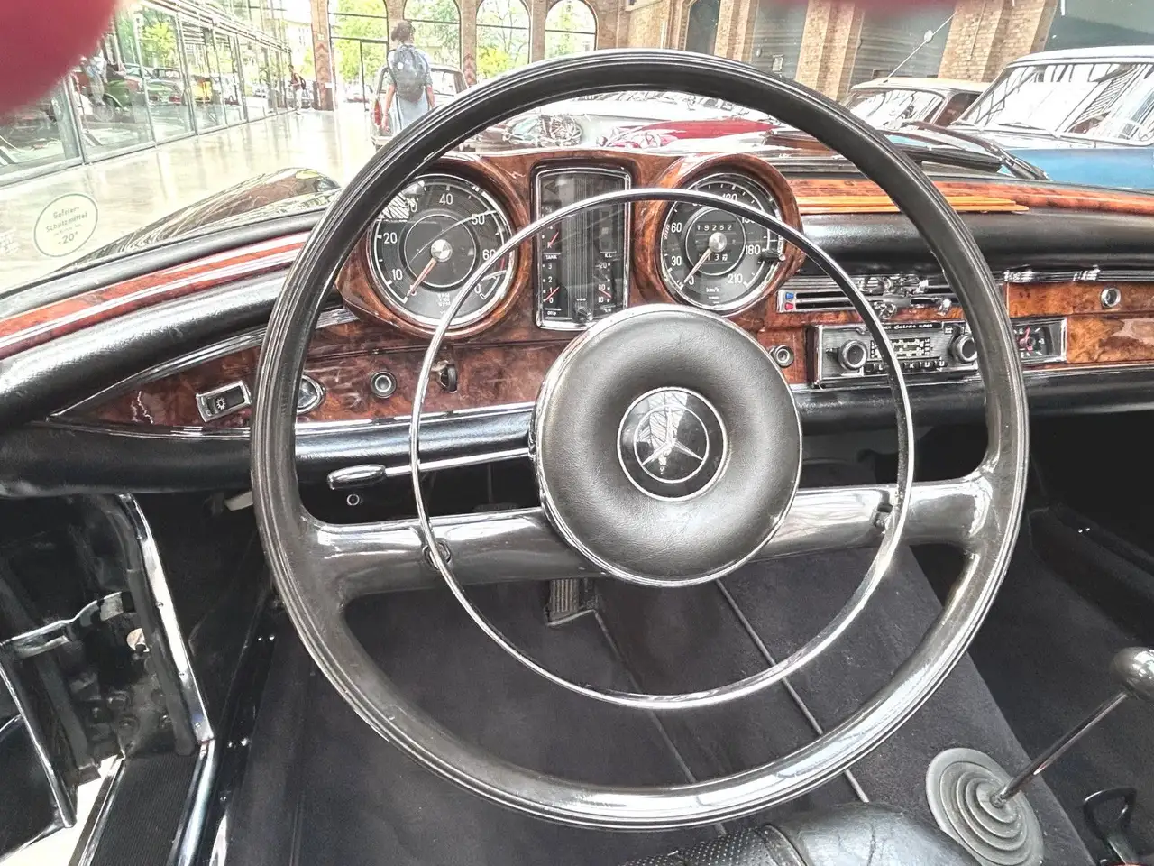 Mercedes-Benz 220 SE Cabrio - deutsche Erstauslieferung, Top!, foto 12