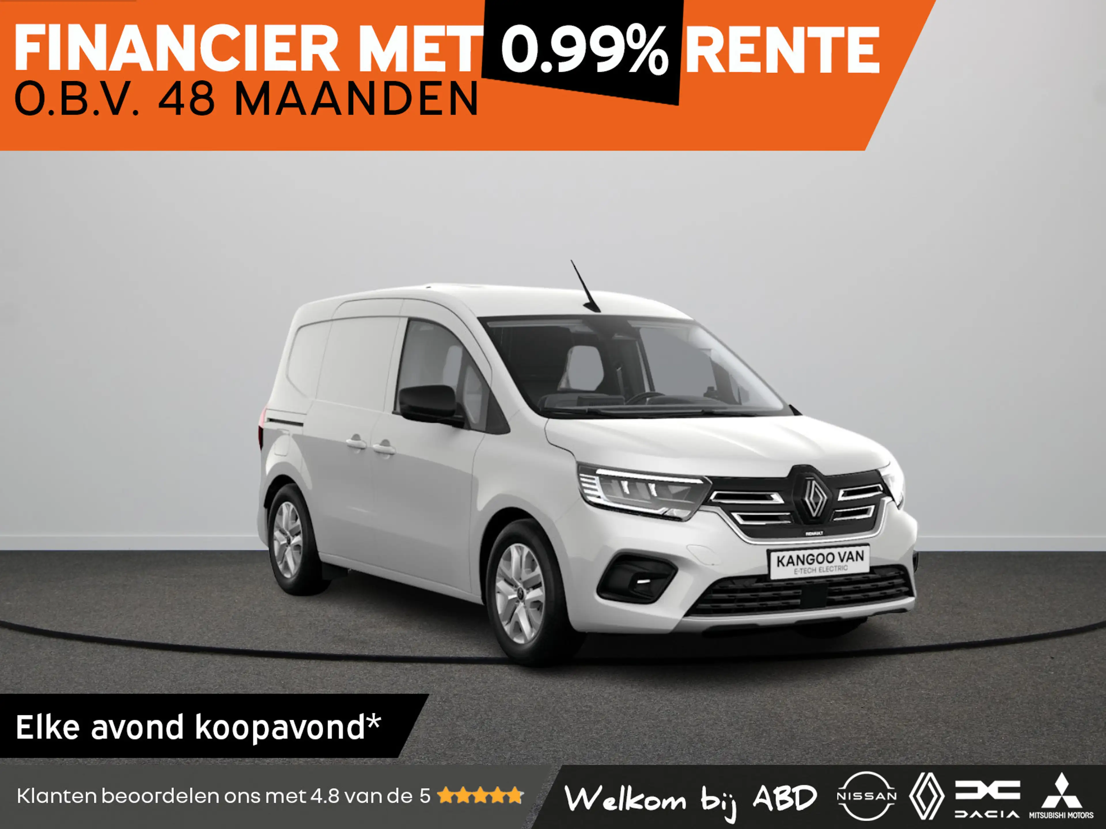 Renault Kangoo Extra 44 kWh | Achteruitrijcamera | Elektronisch g