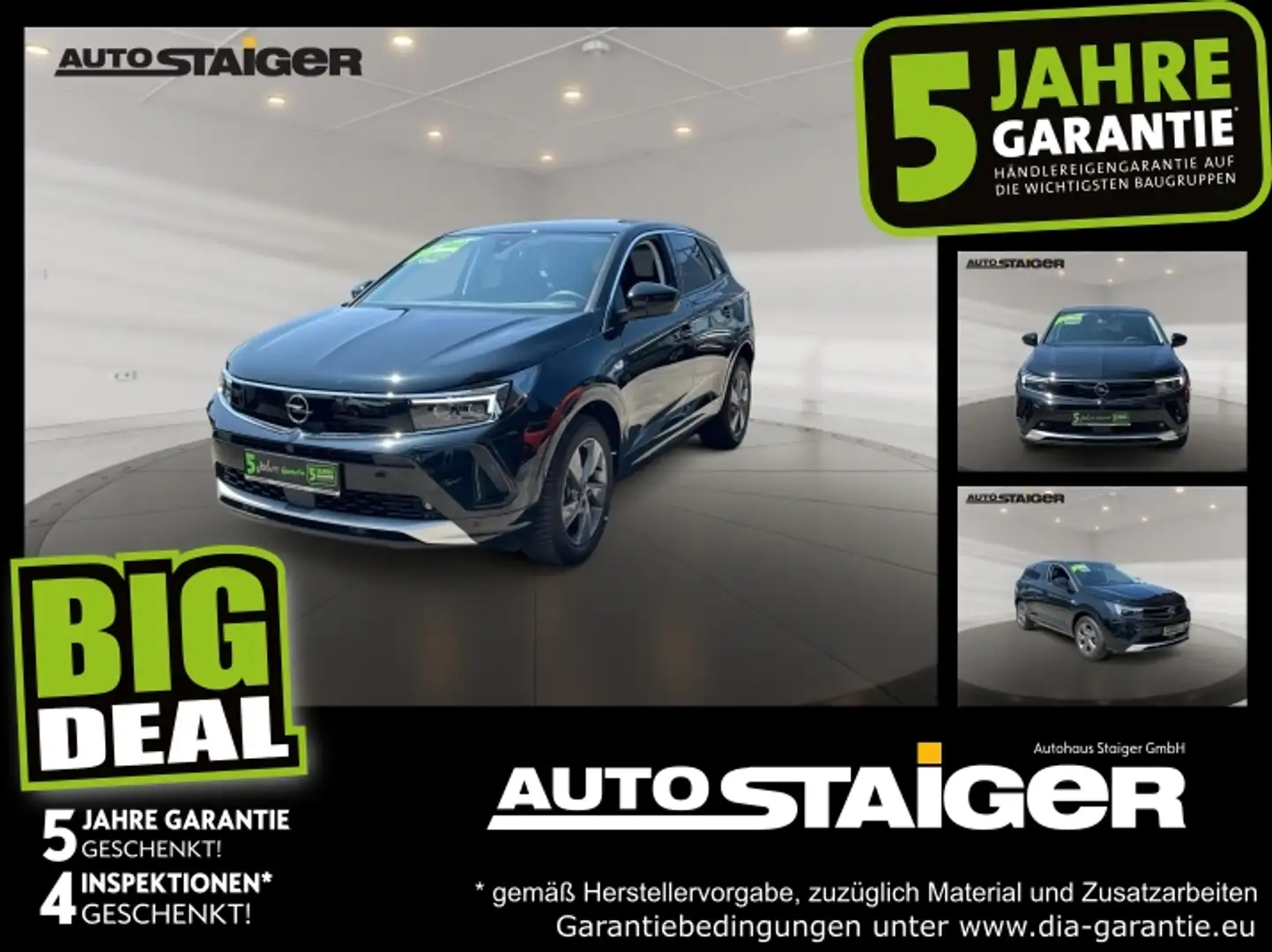 Opel Grandland Elegance Automatik Navi, Kamera,... Noir - 1