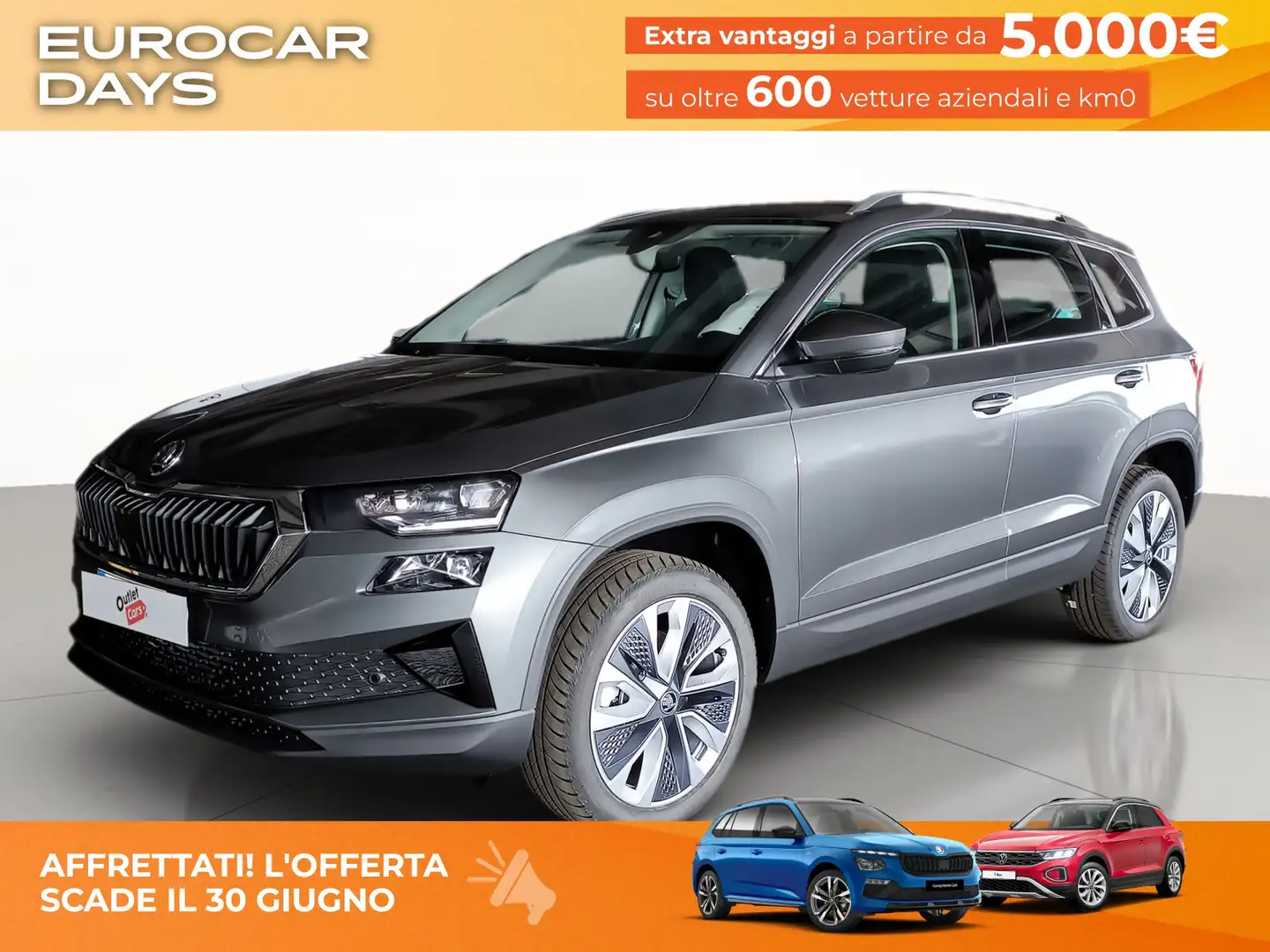 Skoda Karoq 1.5 tsi style dsg Grigio - 1