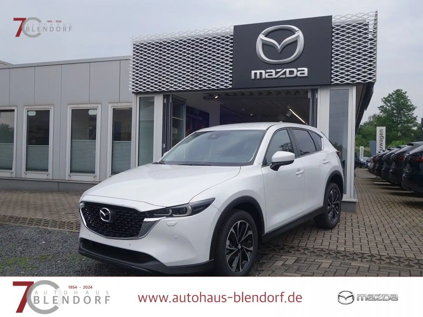 Mazda CX-5 ADVANTAGE 194 Automatik 360°|Navi|Head-Up Weiß - 1