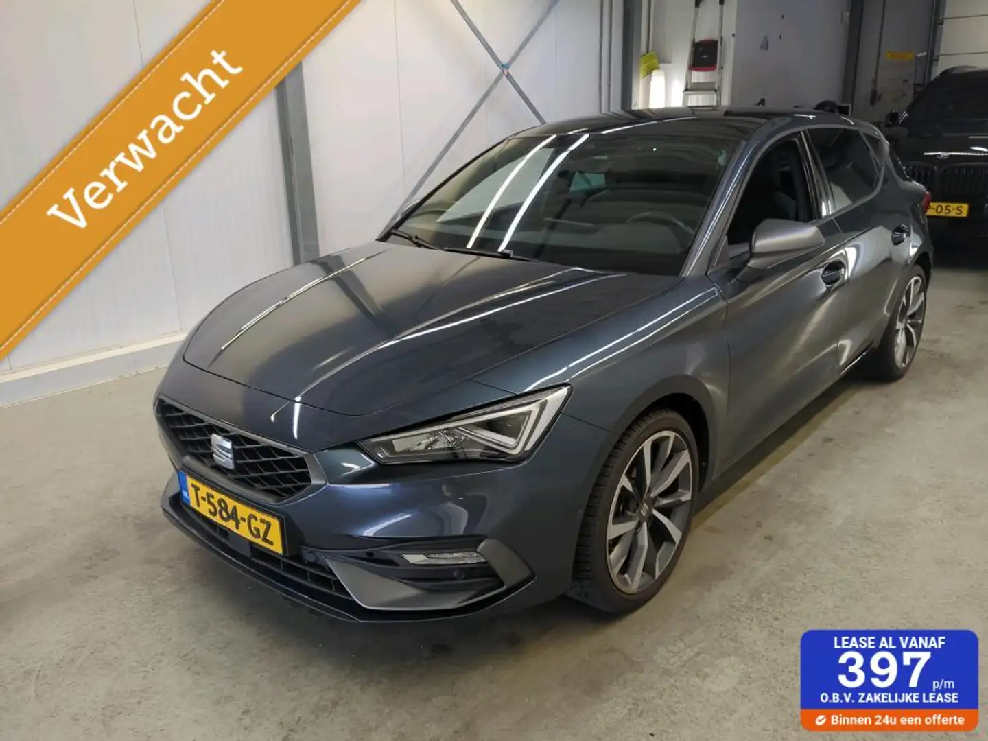 SEAT Leon 1.5 eTSI FR Business Intense | Panorama dak | Came Grijs - 1