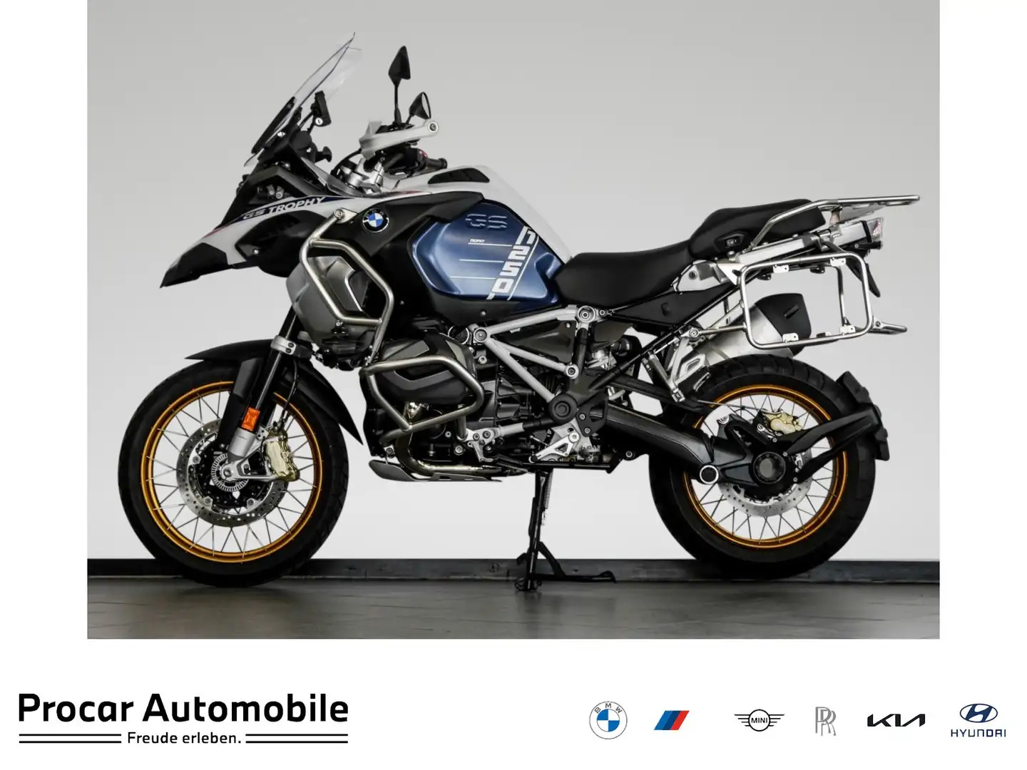 BMW R 1250 GS Adventure Komfort- Touren & Dynamikpaket, Sitzheiz Blau - 1
