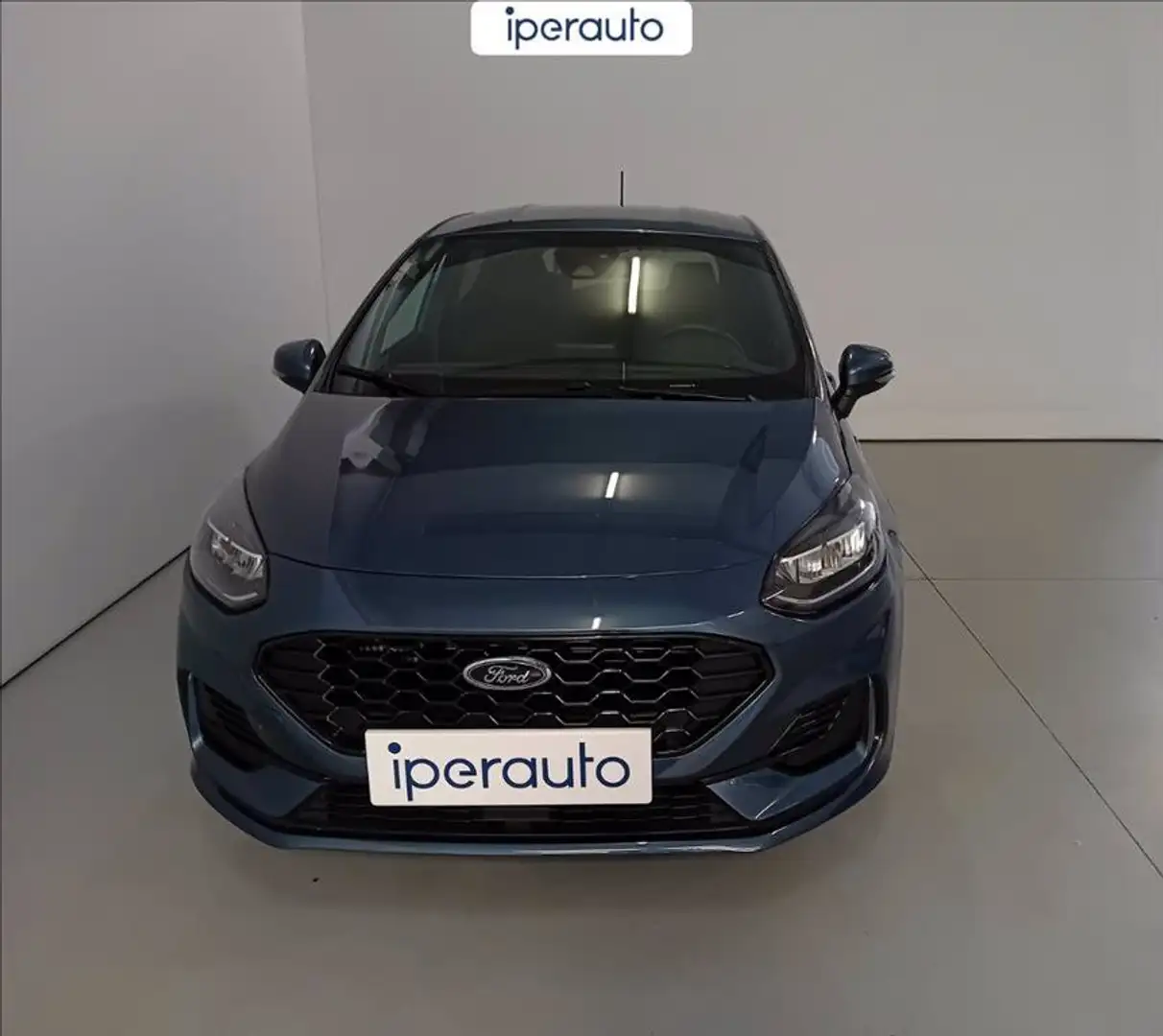 Ford Fiesta 5p 1.0 ecoboost h st-line x 125cv powershift Blauw - 2
