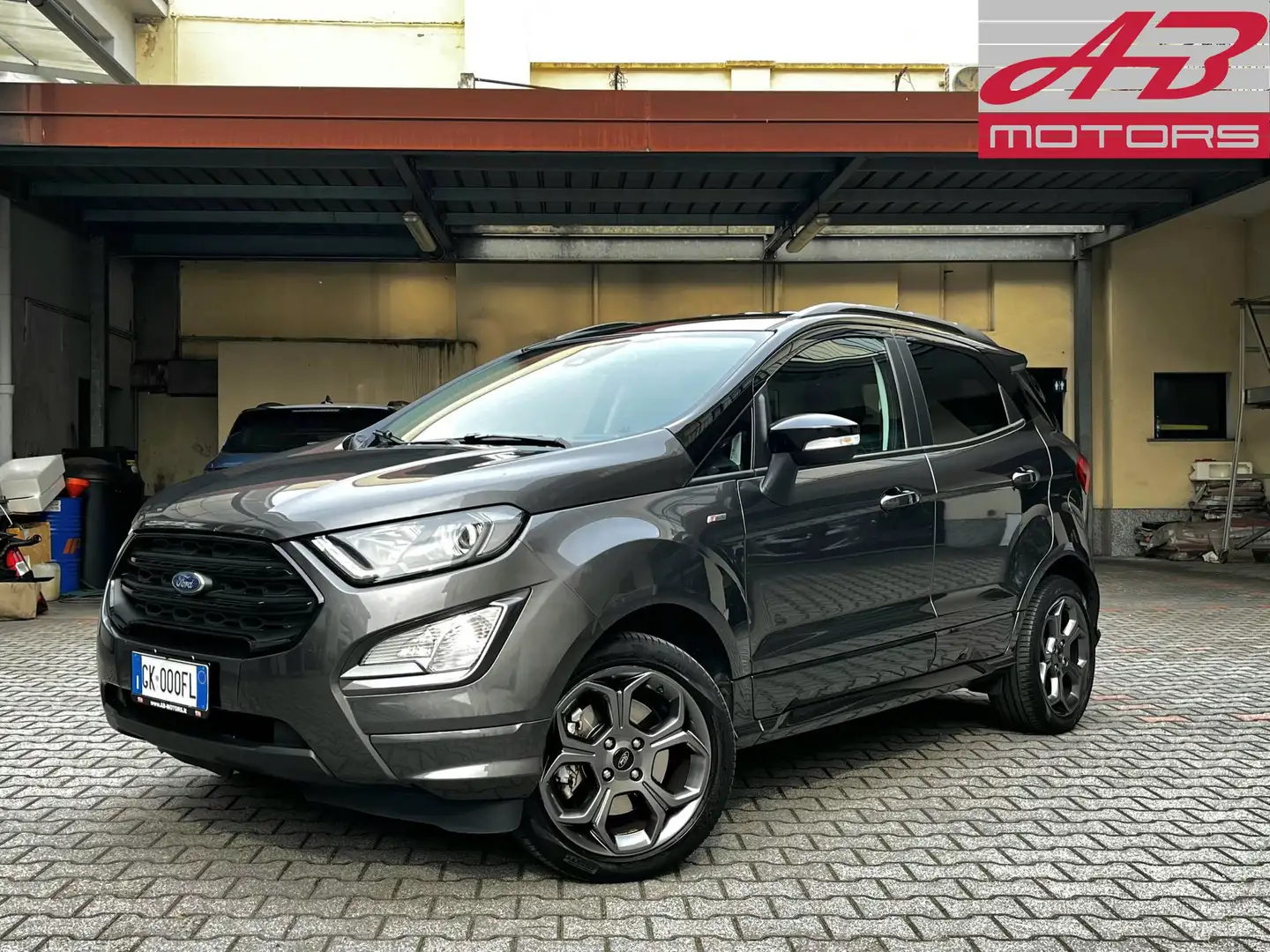 Ford EcoSport 1.0 EcoBoost 125 CV Start&Stop ST-Line Grijs - 1