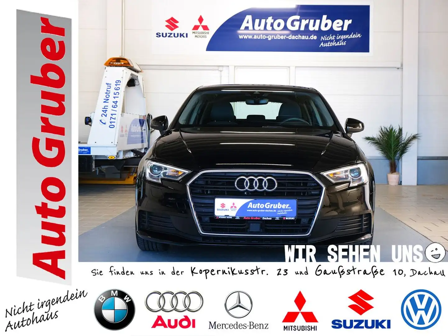 Audi A3 Sportback 35 TFSI Basis STHZ*PDC*Abstand*Spur Schwarz - 1