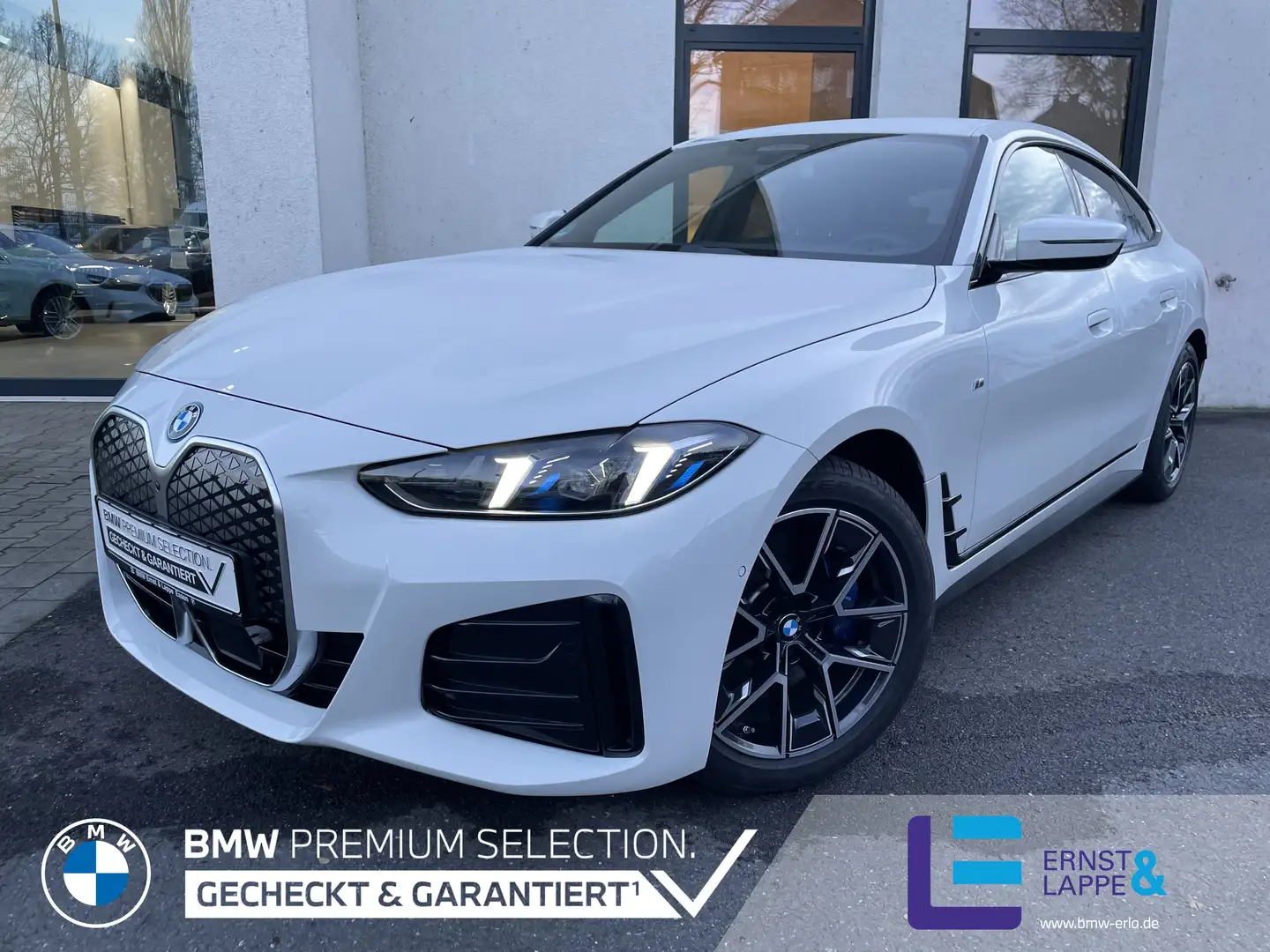 BMW i4 eDrive40 M Sport || 360° ACC HiFi Head-Up Weiß - 1