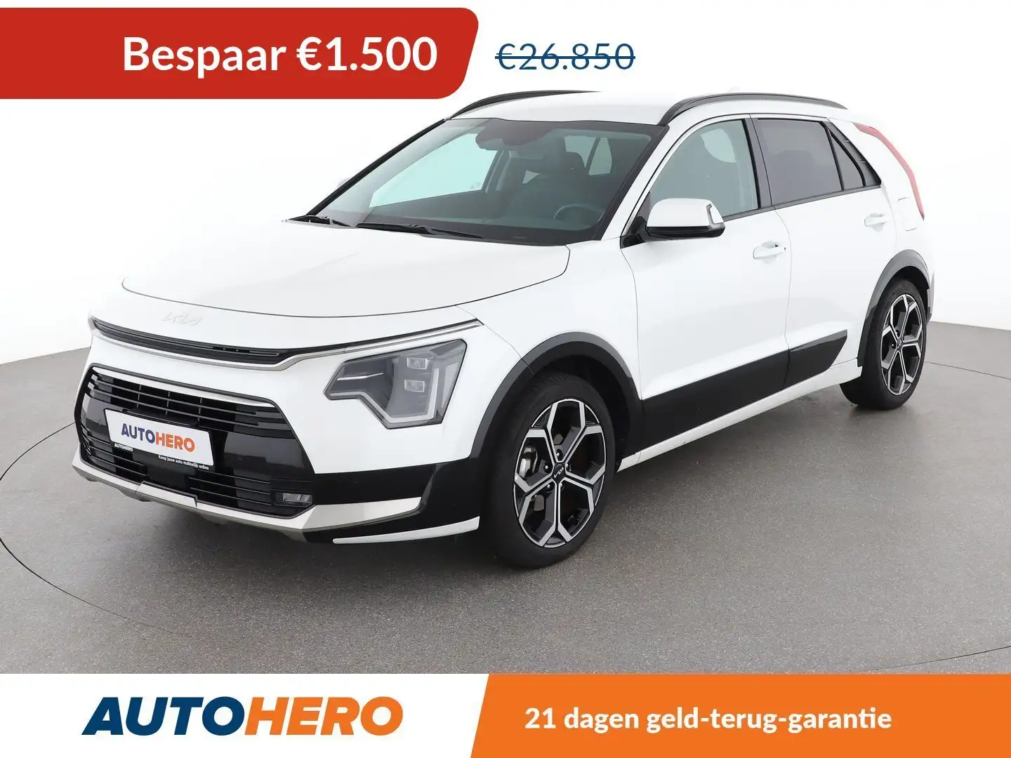 Kia Niro 1.6 Hybrid Solution Blanc - 1