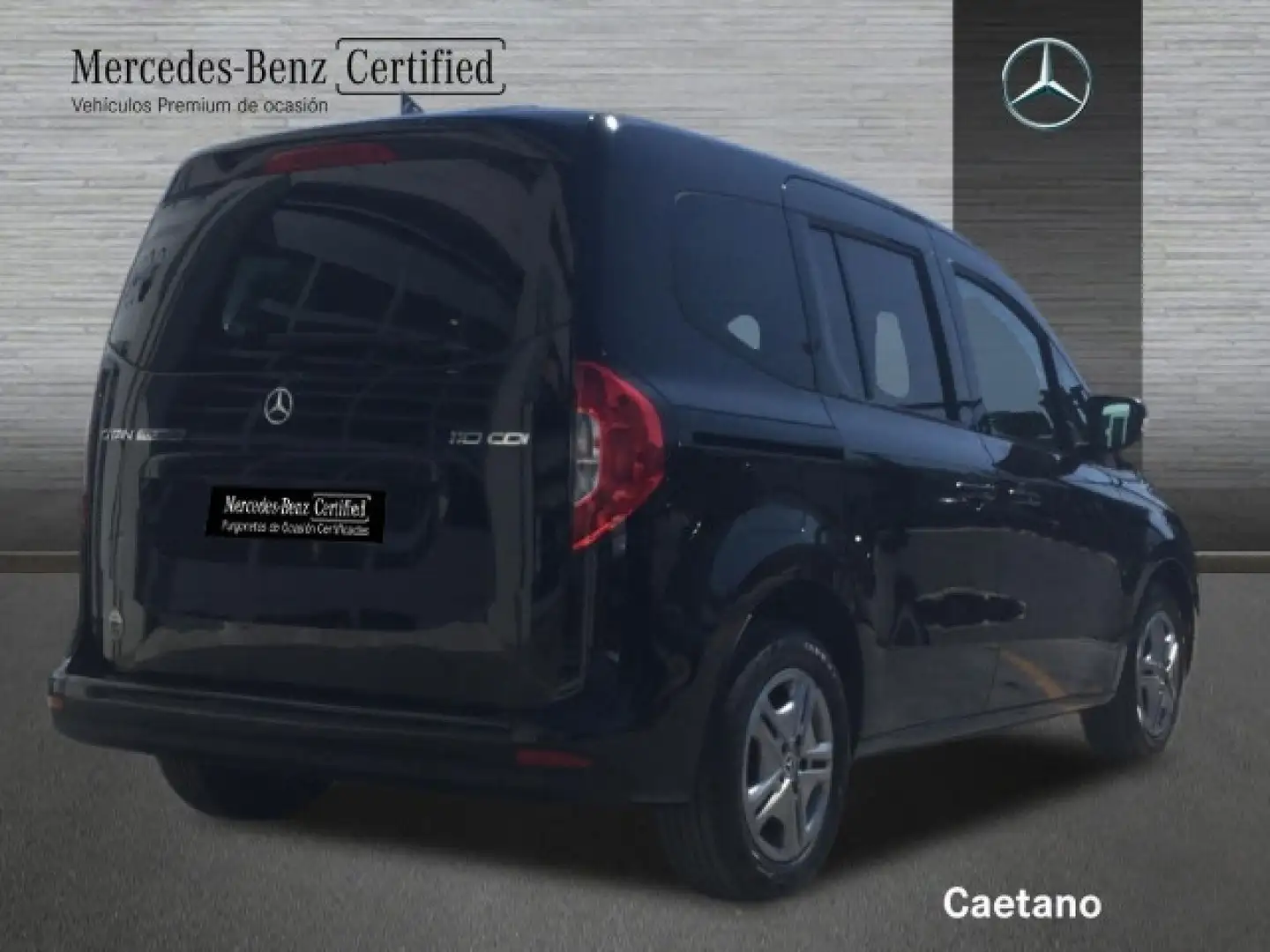 Mercedes-Benz Citan Tourer 110CDI Base Negro - 2