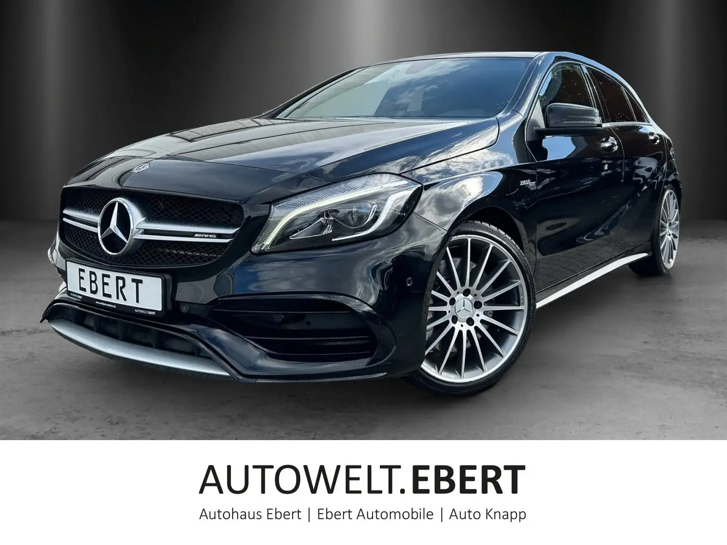 Mercedes-Benz A 45 AMG A45 AMG Pano/LED/Navi/Kamera/SoundHK/MB-Scheckh/ Noir - 1