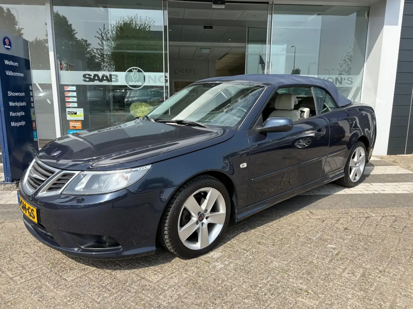 Saab 9-3 Cabrio 2.0t Linear Bleu - 2