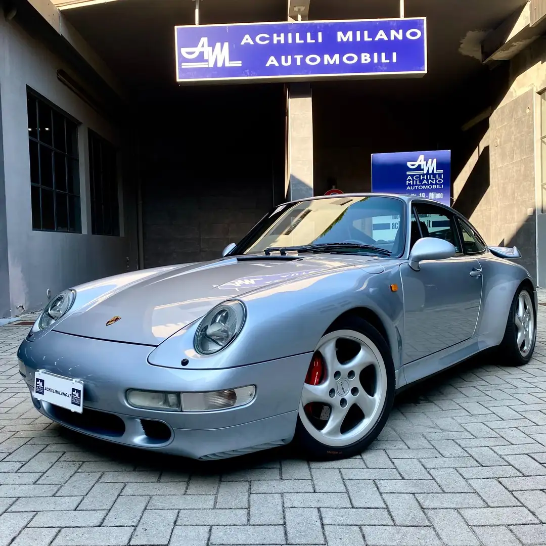 Porsche 993 993 3.6 Turbo 450CV ITALIA, ORIGINALE WLS II Argento - 1