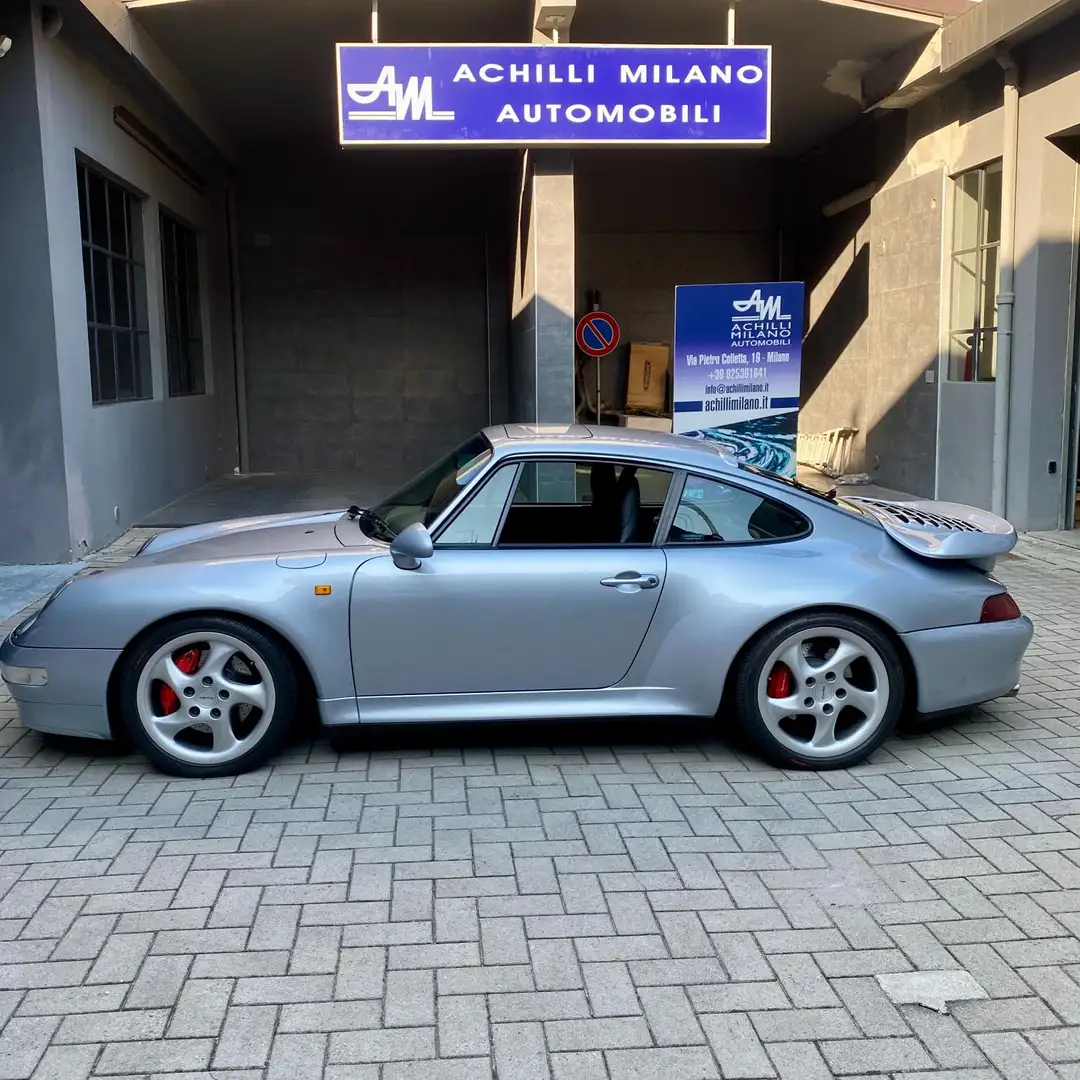 Porsche 993 993 3.6 Turbo 450CV ITALIA, ORIGINALE WLS II Argento - 2