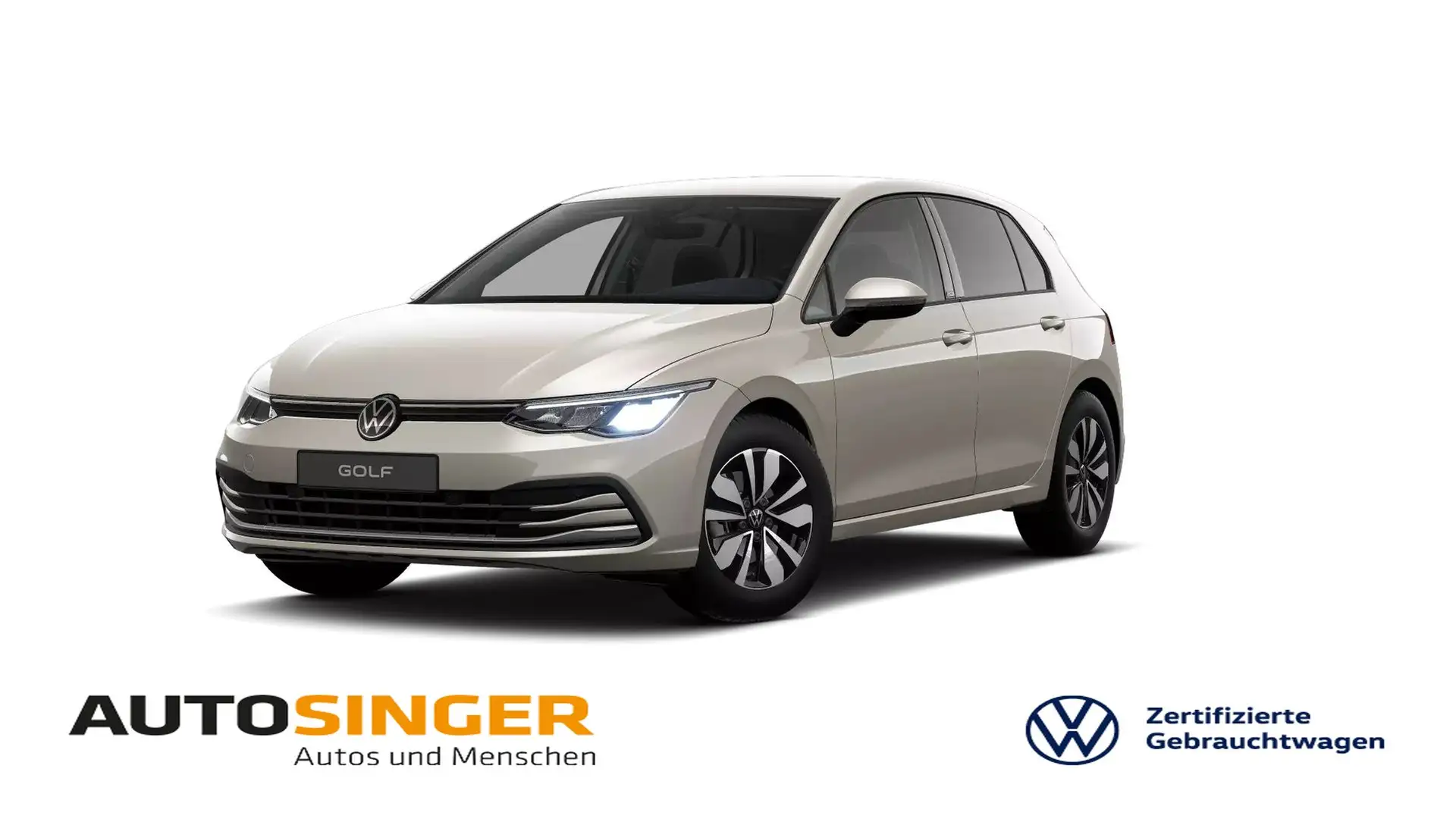 Volkswagen Golf VIII Move 1.5 TSI *LED*ACC*NAVI*PDC*SHZ*TEL Silber - 1