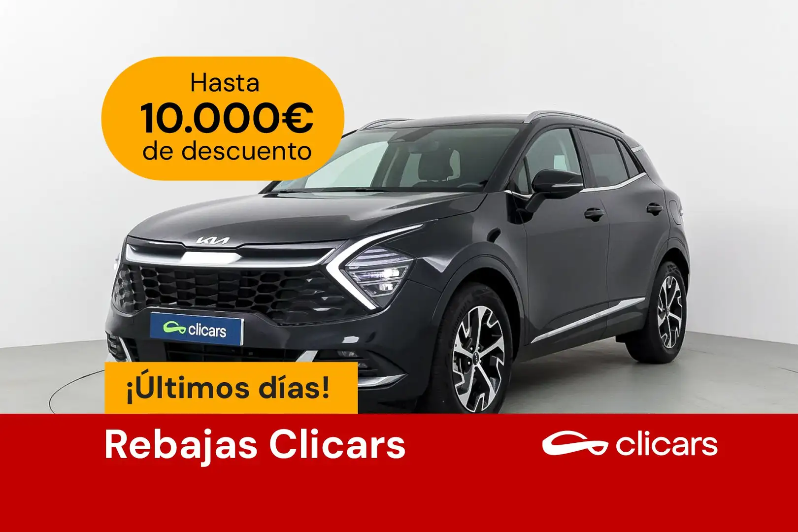 Kia Sportage 1.6 T-GDi HEV Tech 4x4 Negro - 1