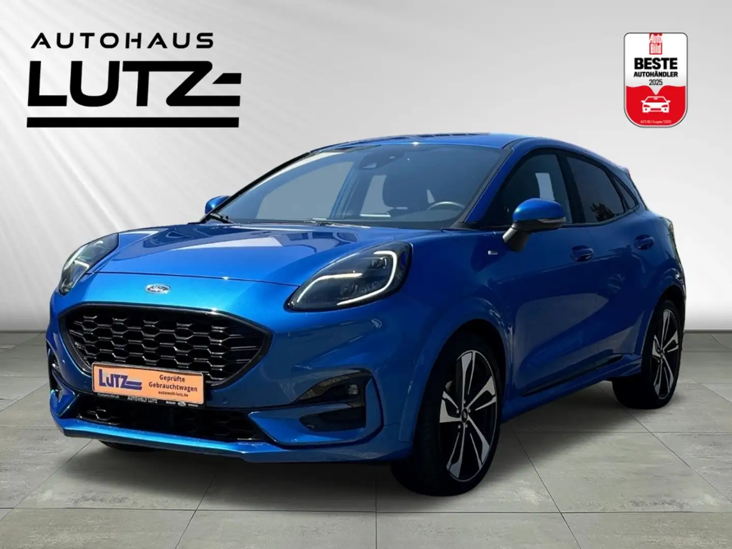 Ford Puma Hybrid ST-Line X Navi LED ACC City Stop Sound B & Blauw - 1