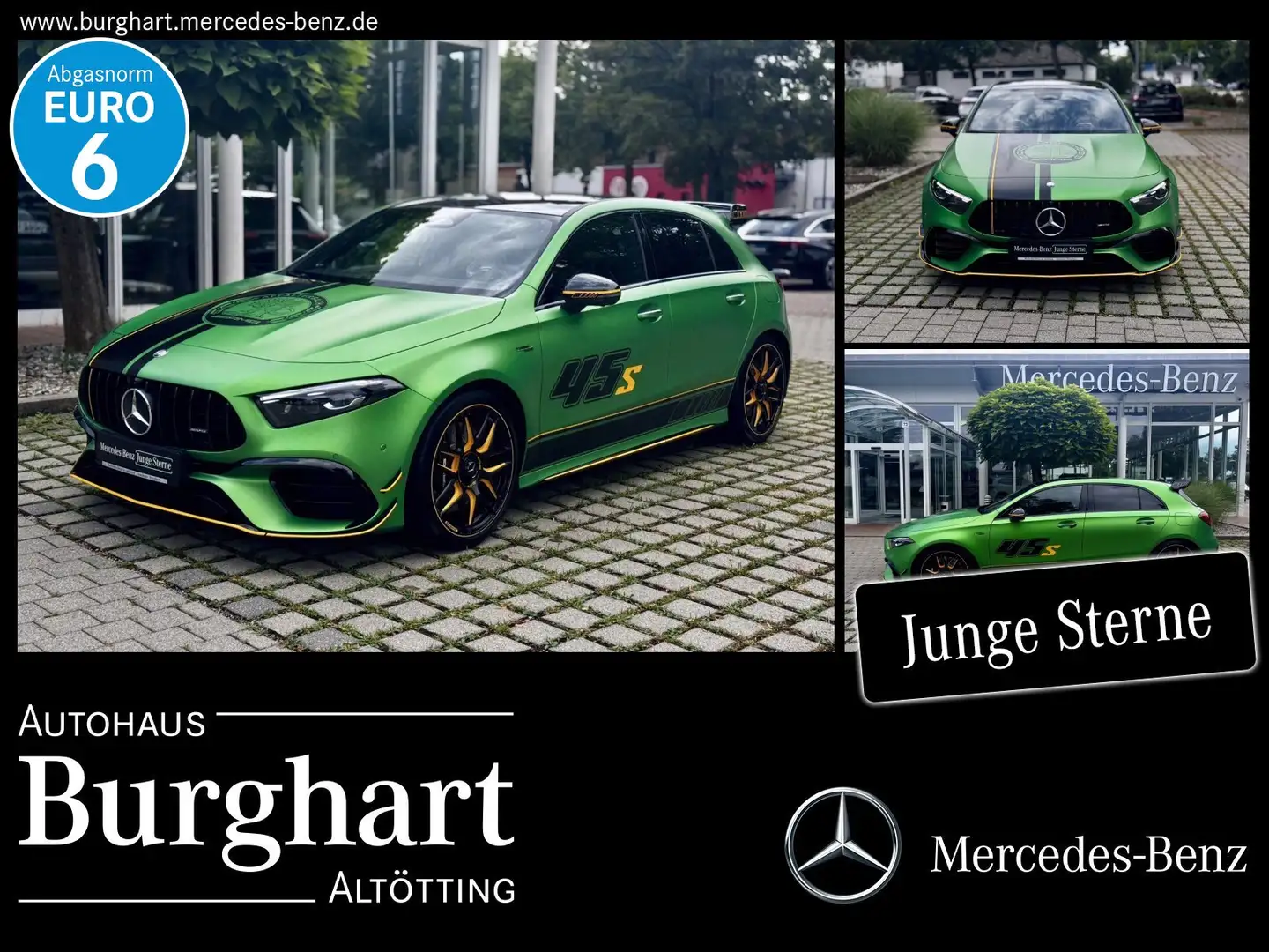 Mercedes-Benz A 45 AMG Mercedes-AMG A 45 S 4M+ Limited/Edition/Night Navi Verde - 1