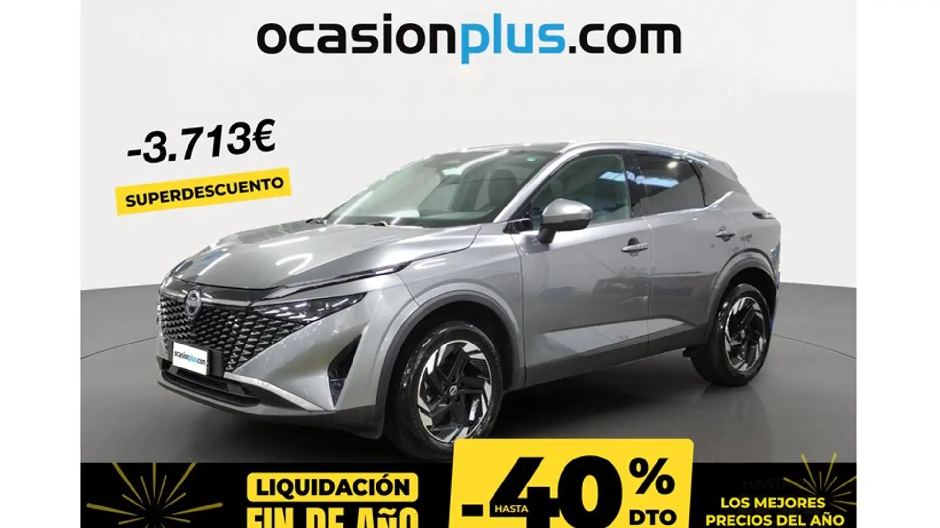 Nissan Qashqai 1.3 DIG-T mHEV 12V N-Connecta 4x2 103kW Gris - 1