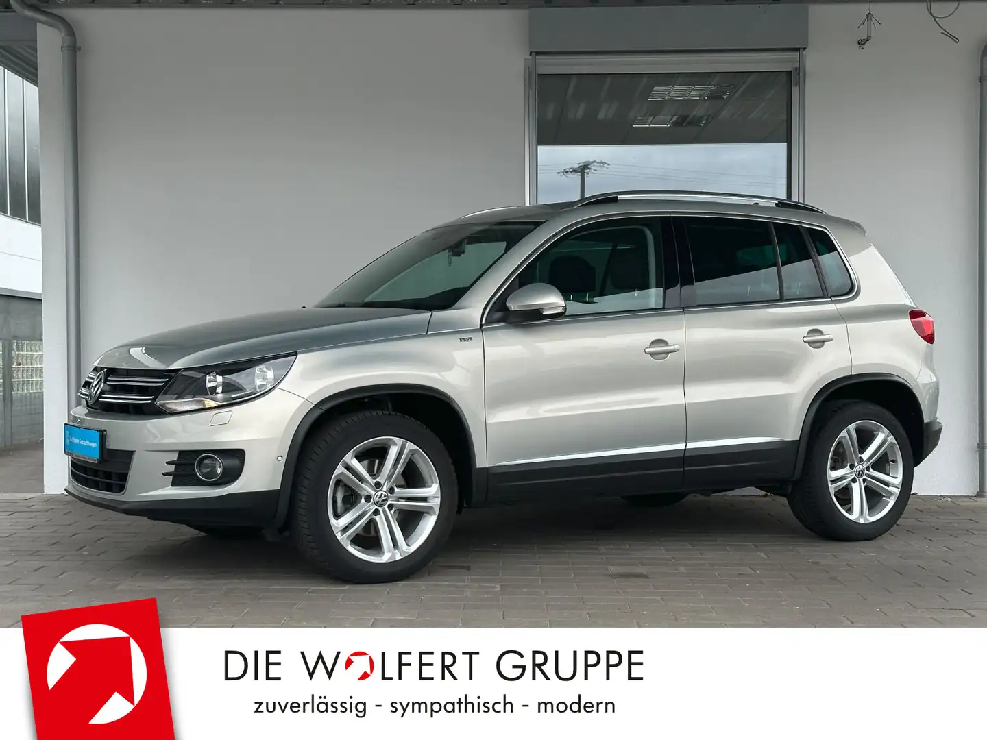 Volkswagen Tiguan Cup Sport&Style 2.0 TDI DSG 4M AHK NAVI Silber - 1