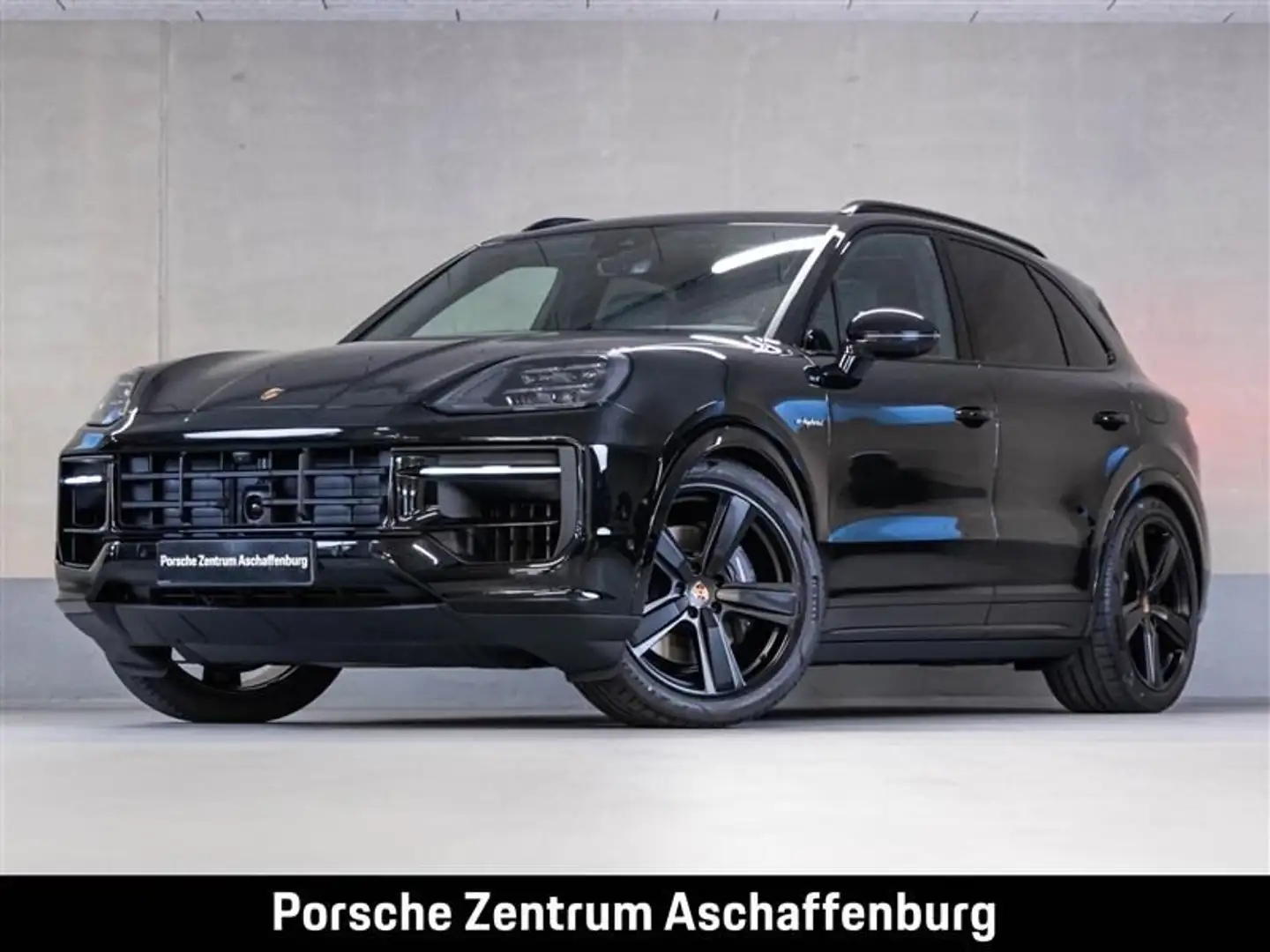 Porsche Cayenne E-Hybrid Panoramadach Luftfederung Schwarz - 1