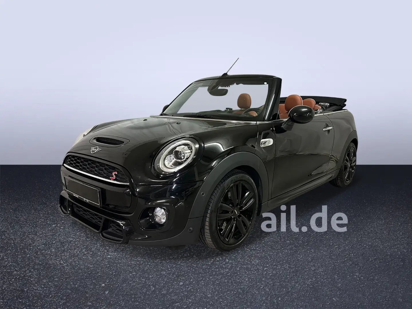 MINI Cooper S Cabrio Carbon LED Navi HUD Kam. AUT Zwart - 1