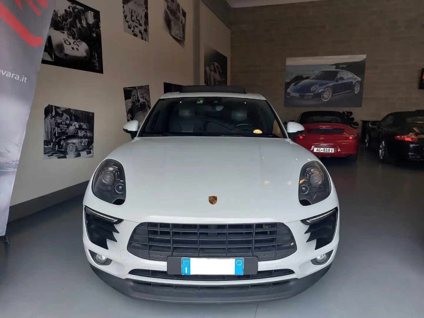 Porsche Macan 3.0d S 250cv PDK F1 SPORT NAVY TETTO P. C.21' Bianco - 2