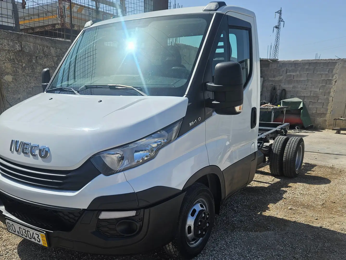 Iveco Daily 35 180 autotelaio anno 2019 gemellato Alb - 1