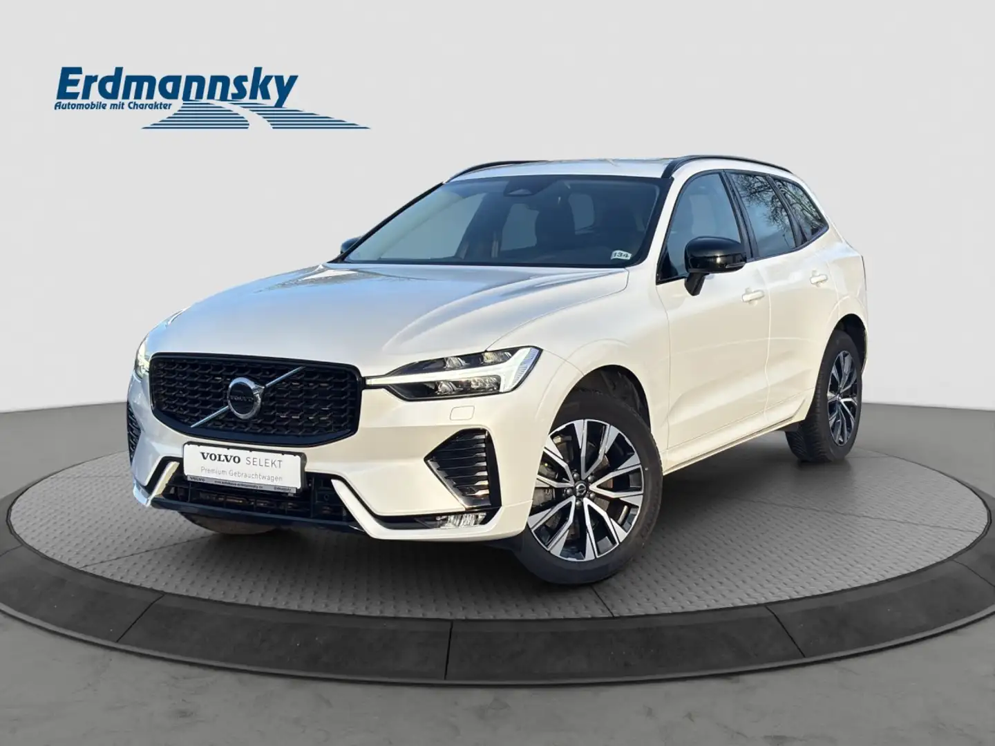Volvo XC60 B4 Plus Dark AWD/Navi/AHK/Standhz/BLIS/GJR Klima Blanc - 1