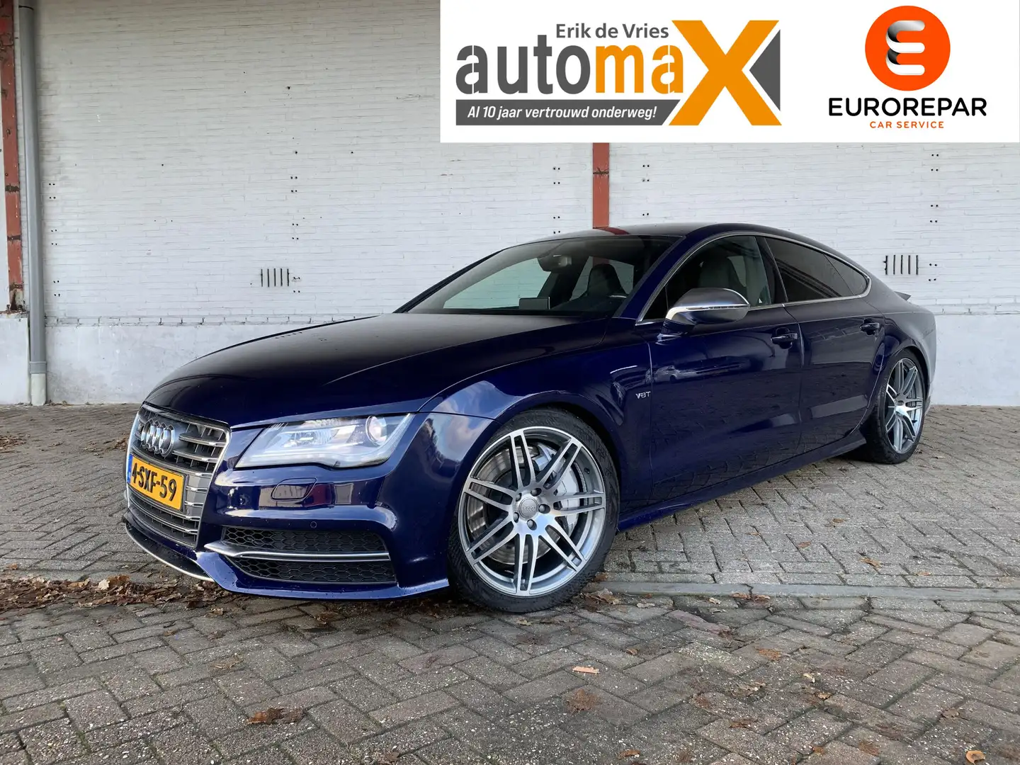Audi S7 Sportback 4.0 TFSI S7 quattro |420PK!|Memory!|NAP! Niebieski - 1