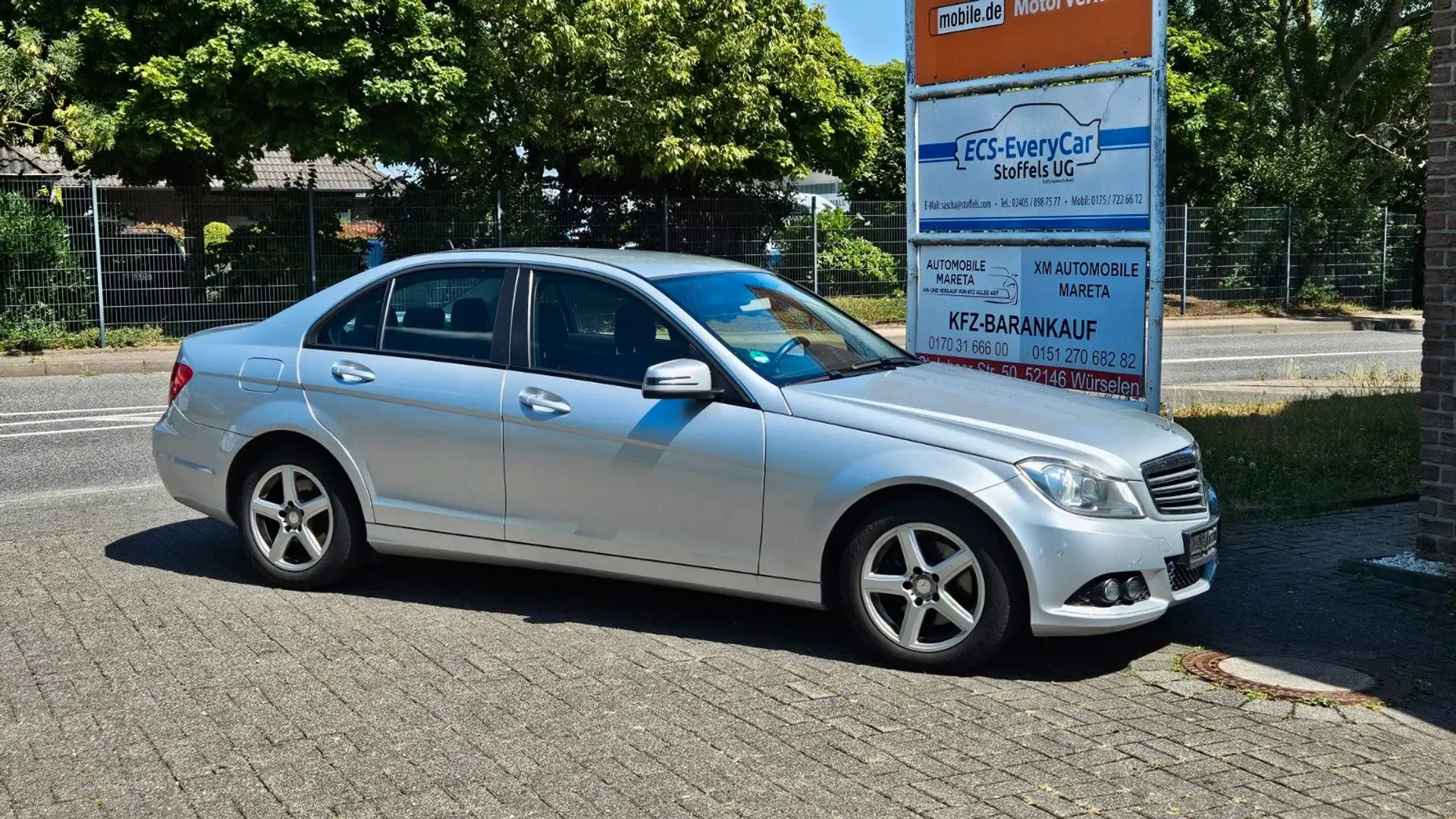 Mercedes-Benz C 220 CDI  BlueEfficiency Edition Klimaaut. Zilver - 1