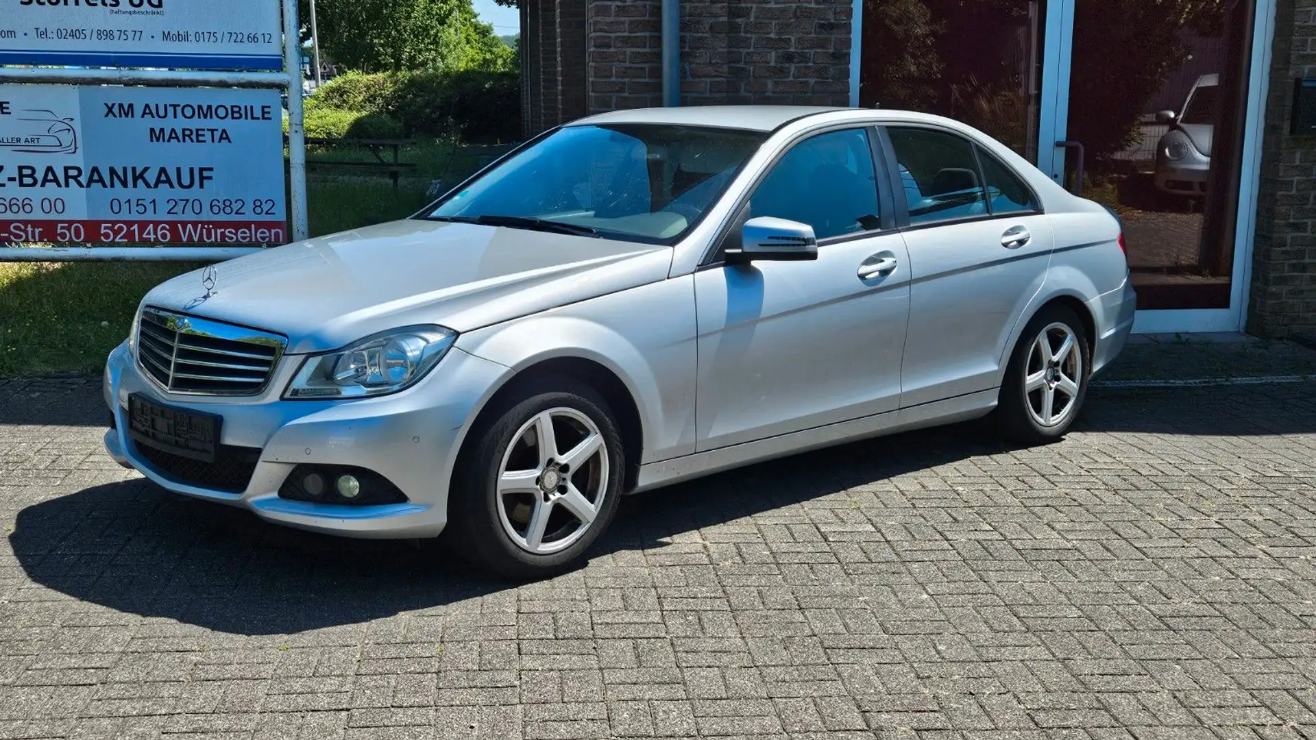Mercedes-Benz C 220 CDI  BlueEfficiency Edition Klimaaut. Zilver - 2