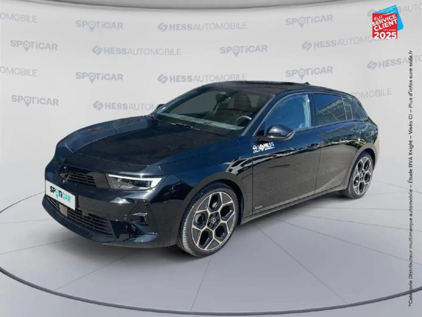 Opel Astra 1.6 Turbo 180ch Hybrid GS BVA8 Noir - 1