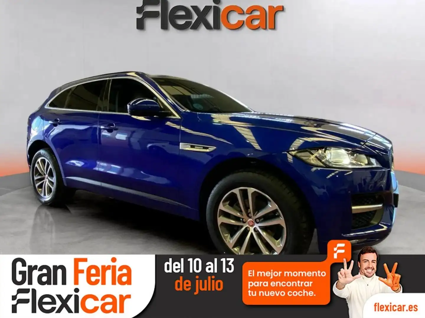 Jaguar F-Pace 2.0L i4D 132kW R-Sport Auto Azul - 1
