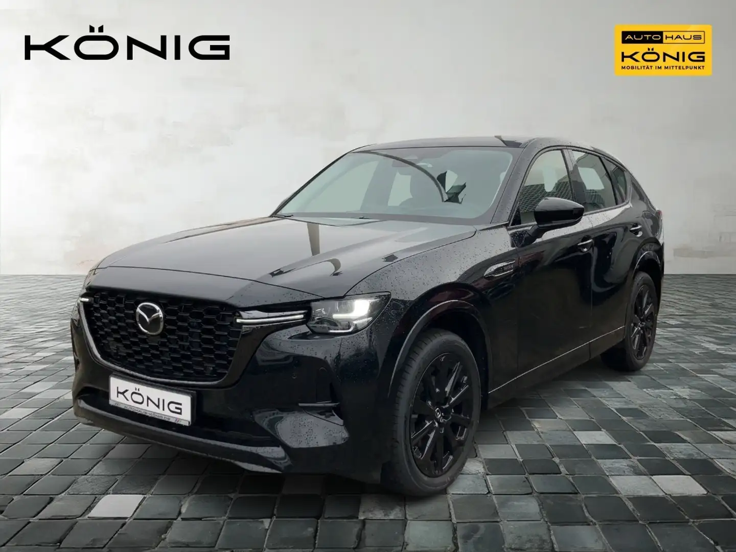 Mazda CX-60 e-SKYACTIV-D 254 HOMURA Panoramadach Schwarz - 1