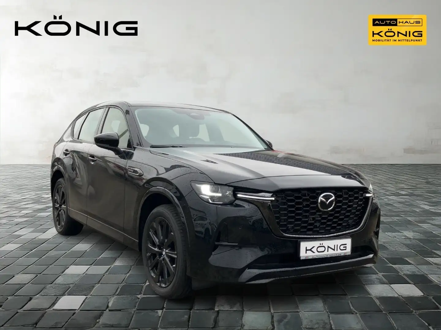 Mazda CX-60 e-SKYACTIV-D 254 HOMURA Panoramadach Schwarz - 2