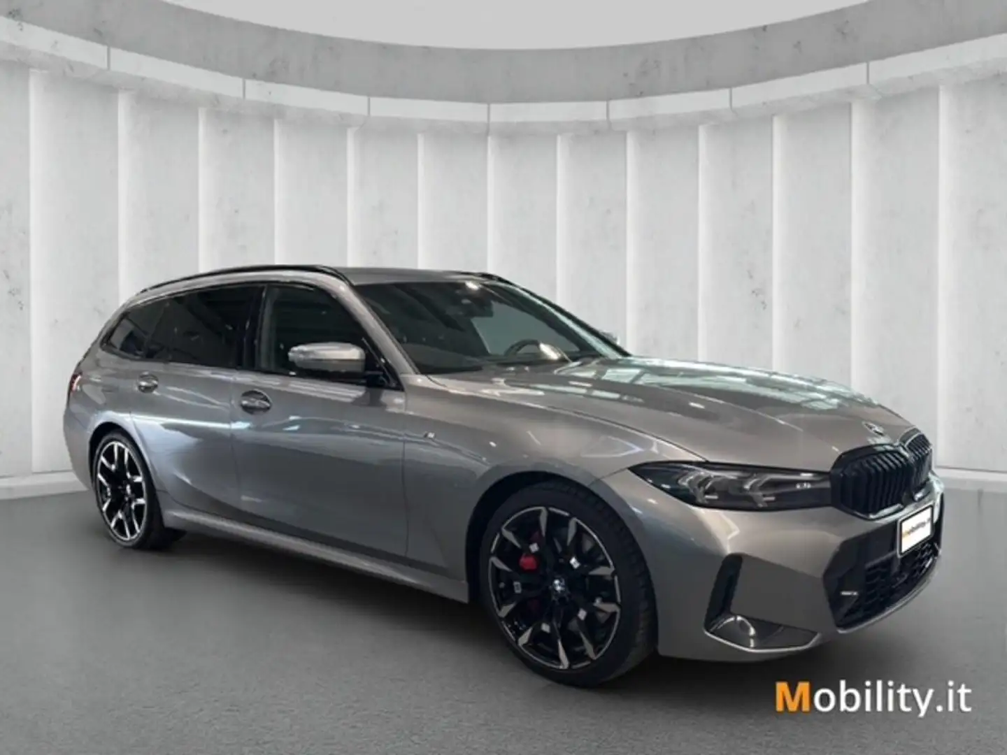 BMW 320 d Touring mhev 48V Msport xdrive auto Grigio - 2