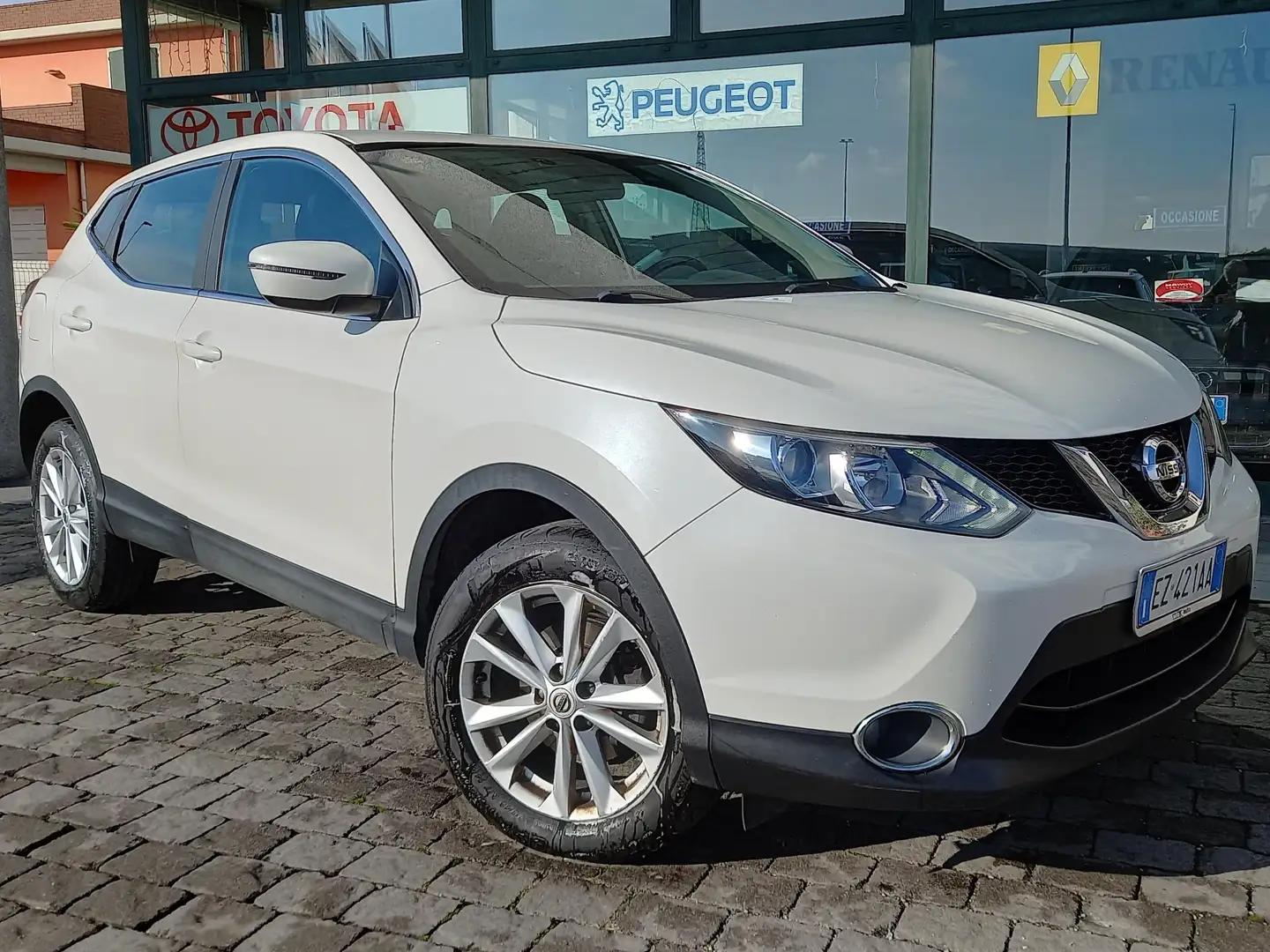 Nissan Qashqai Qashqai II  1.5 dci Acenta 110cv Bianco - 1