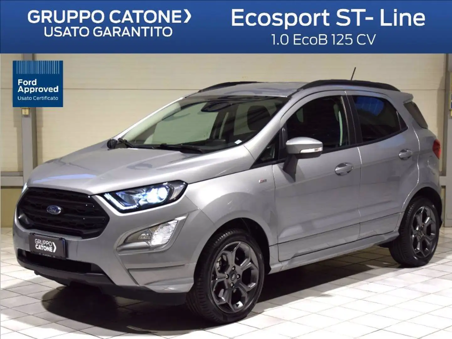 Ford EcoSport 1.0 EcoBoost 125 CV Start&Stop ST-Line Grey - 1