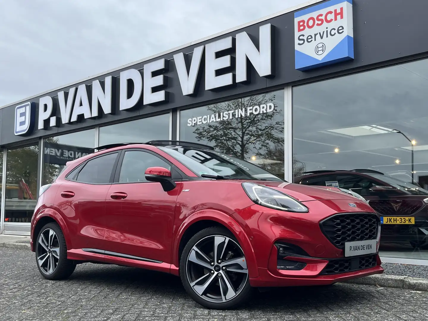 Ford Puma 1.0 EcoBoost Hybrid ST-Line X 125pk/92kW Automaat Rojo - 1