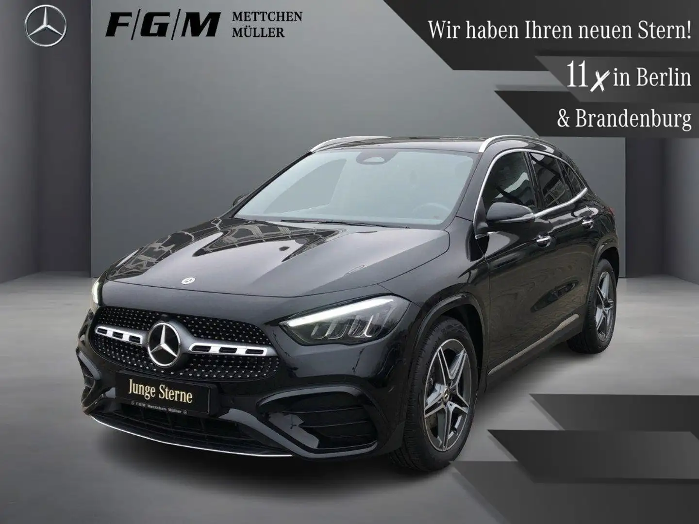 Mercedes-Benz GLA 180 AMG-Line KeyGo|TWA|CarPlay|Sitzhz|Kam Schwarz - 1