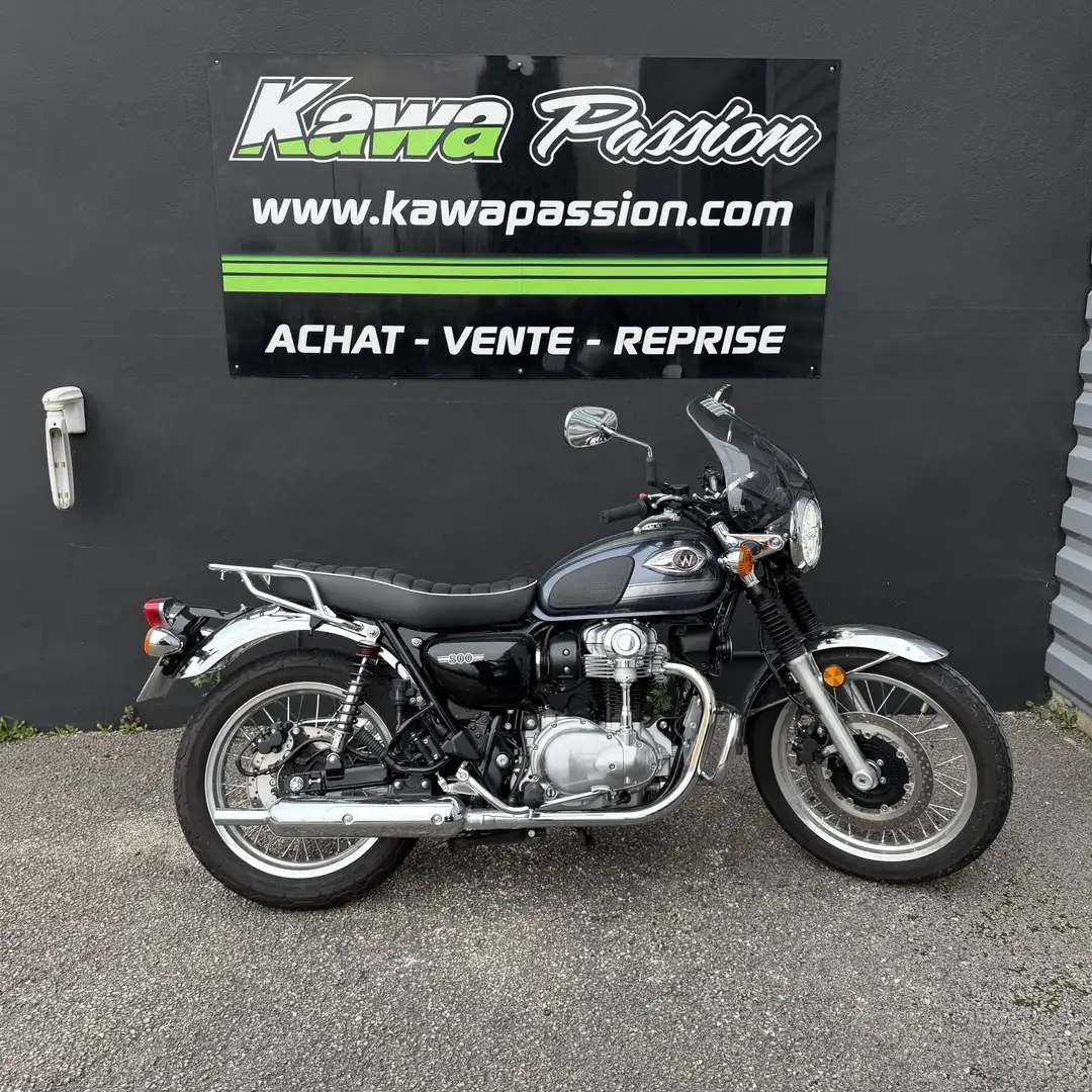 Kawasaki W 800 Gris - 2