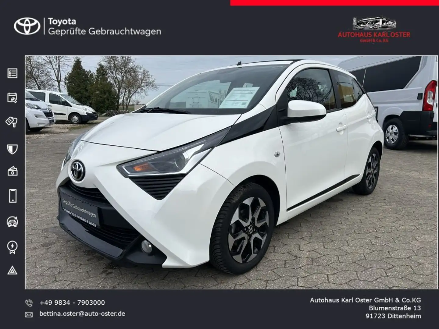 Toyota Aygo x-sky Weiß - 1