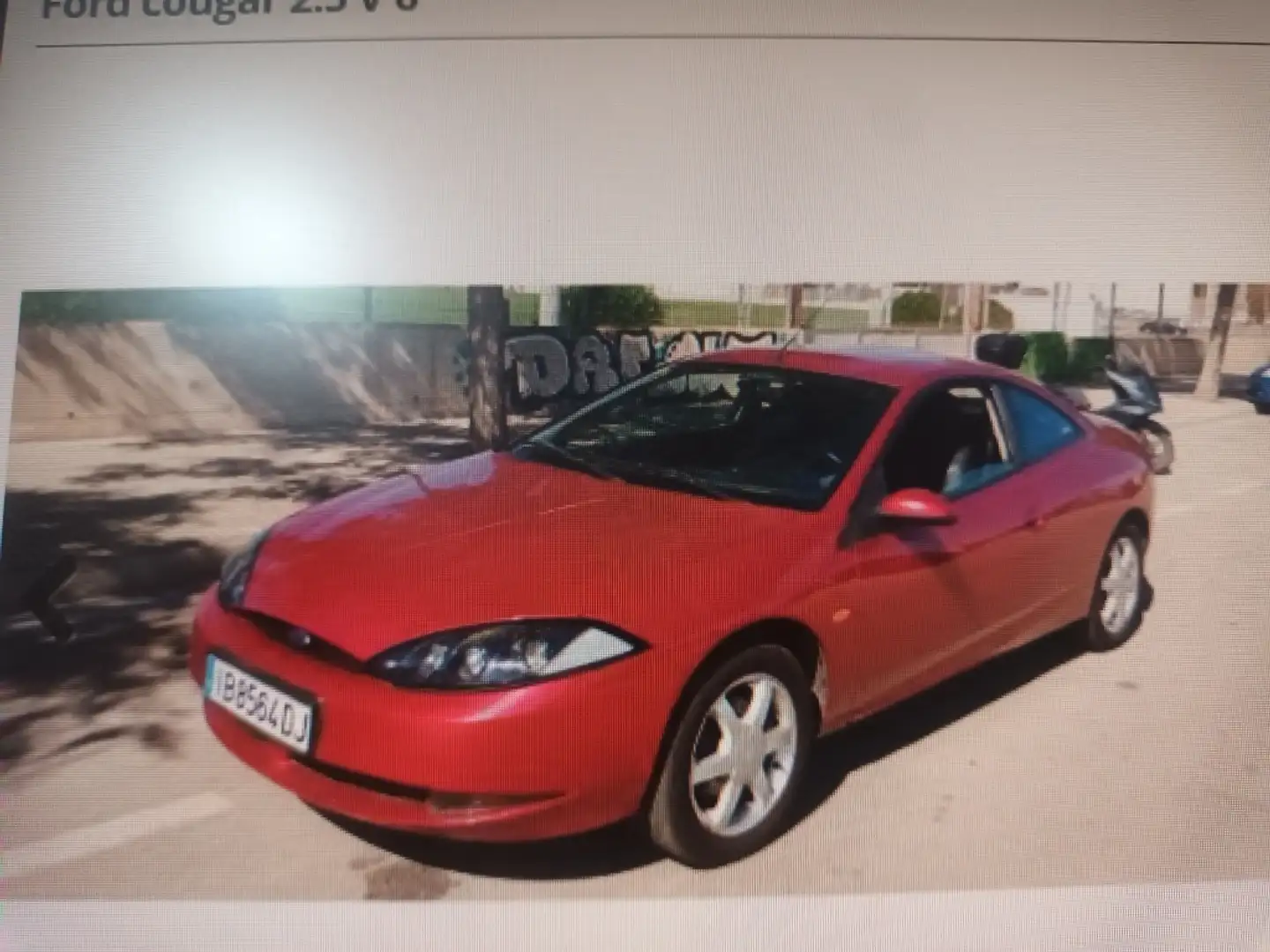 Ford Cougar 2.5 V6 Rouge - 2