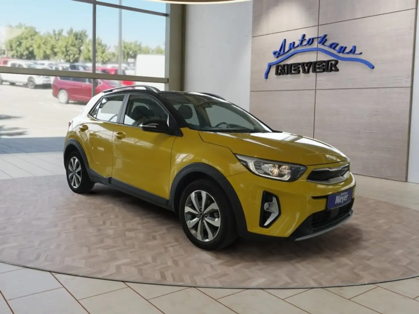 Kia Stonic 1.0 T-GDi 16*Alu/Kamera/Pdc/Winterp/Klimaaut. Gelb - 2