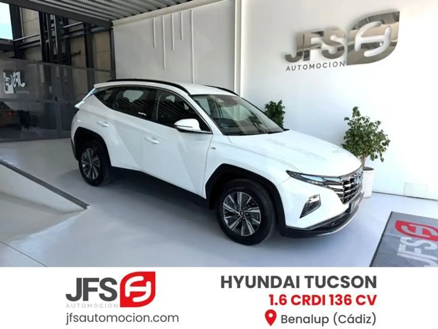 Hyundai TUCSON 1.6 CRDI 136 CV Blanco - 1