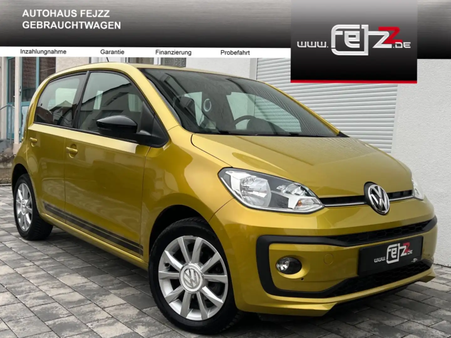 Volkswagen up! #Garantie #Klima #Sitzheizung Żółty - 1