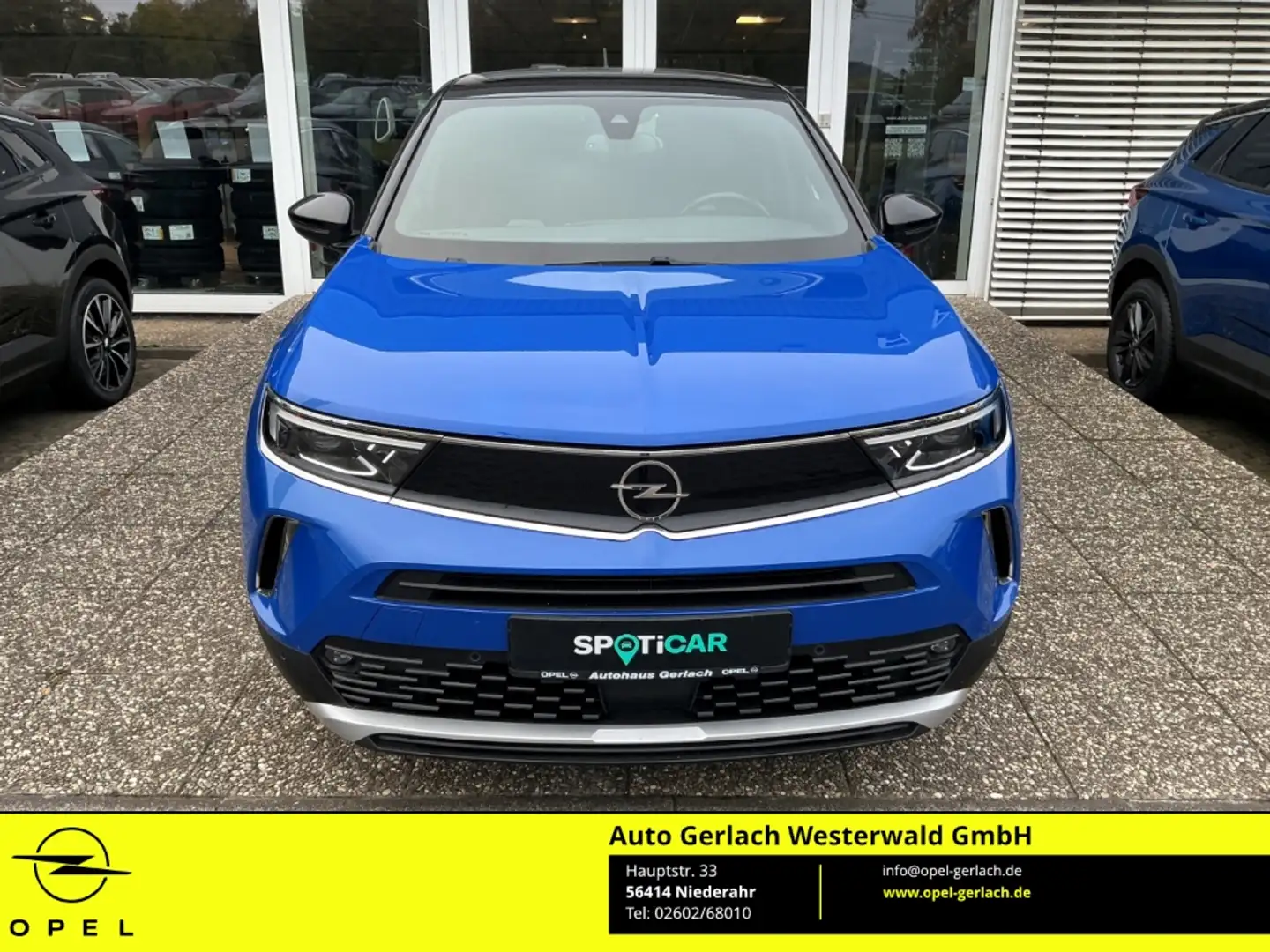 Opel Mokka Ultimate 1.2 Turbo EU6d Navi Leder digitales Cockp Blau - 2